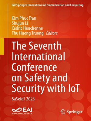 cover image of The Seventh International Conference on Safety and Security with IoT
